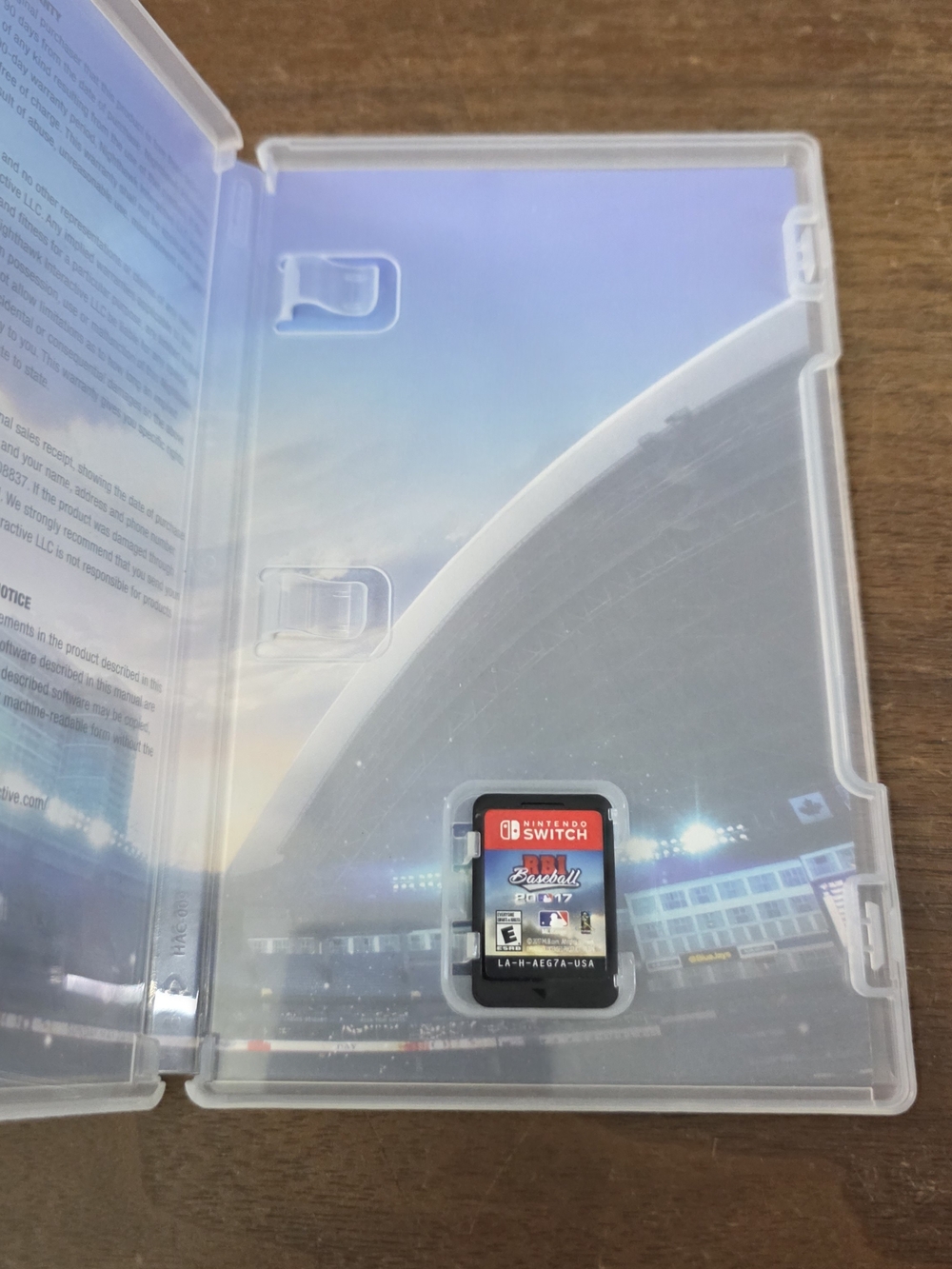 Nintendo Switch MLB RBI Baseball 2017 Game - Picture 2 of 3